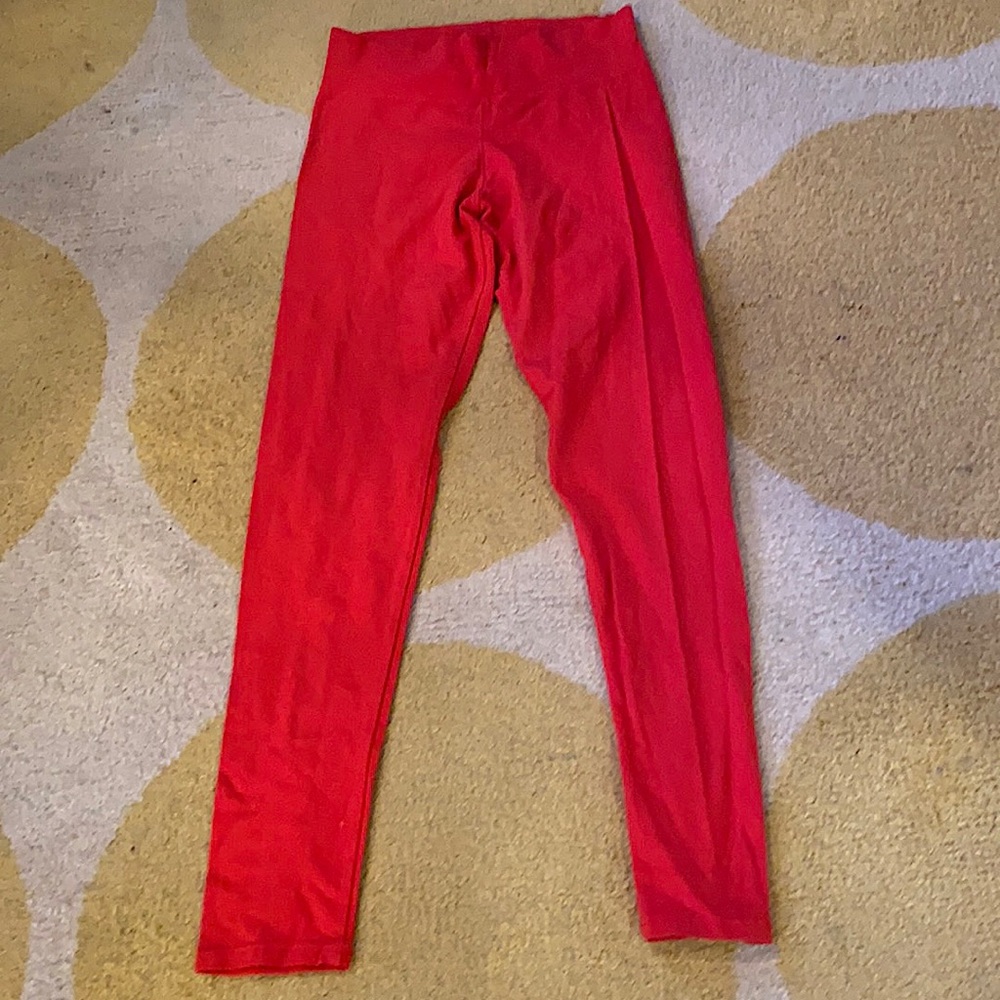MICHAEL STARS red soft leggings size M